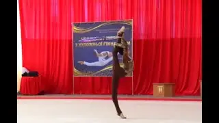 Терновская Кристина обруч. Чемпионат Украины-2021 г. Белая Церковь
