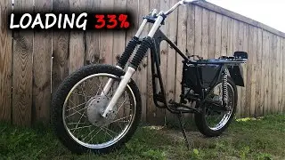Минск Лидер 125 (часть 5) Поставили на колеса!