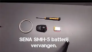 Sena SMH5 batterij vervangen/battery replacement Sena SMH5
