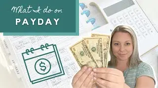 What I Do on Pay Day 💰 // Budget by Paycheck with @thebudgetmom