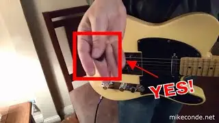 Weird Picking Technique Helps Switching From Picking To Fingerstyle