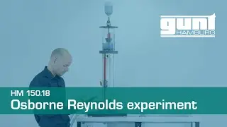 How does an Osborne Reynolds experiment look like?