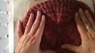 How to close the hole at the top of a knitted beanie hat smoothly | Close the hole of a knitted hat