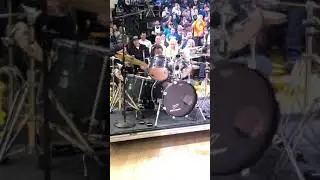 4YR OLD DRUMMER KILLS IT AT THE GOLDEN STATE WARRIORS GAME!!
