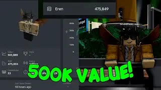 500K Valueye Ulaştım! | ROBLOX Trading
