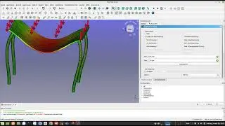 FreeCad FEM Workbench Analysis Mechanical Constraints