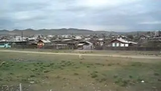 Trans-Mongolian: village near Dzhida