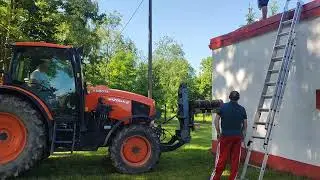 Prace gospodarcze przy Świetlicy OSP Wałdowo Królewskie 25.05.2024