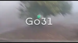 Первое видео с места прилёта