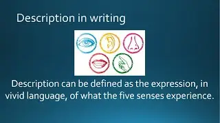 Description in writing