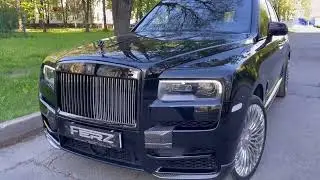 Carbon fiber body kit for Rolls Royce Cullinan by FERZ