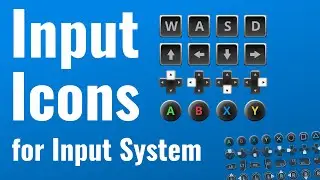 Input Icons for Input System v3.0.0 | Unity3D