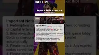 FREE FIRE REDEEM CODE FOR TODAY | FF REWARDS REDEEM CODE | FF REDEEM CODE TODAY