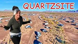 Millions Of Travelers In Quartzsite, Arizona