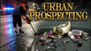 Urban Prospecting NYC: Vacuuming Diamond District Sidewalks for Gold & Diamonds!