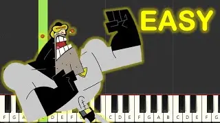 Time Squad Theme Song Piano Tutorial