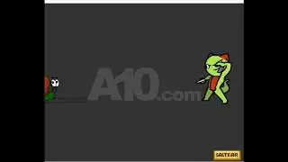 A10.com logo (Plago and Snail Bob) low quality
