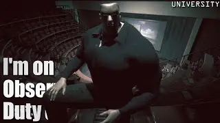 【 I'm on Observation Duty 6 】 CCTV Horror Game Anomalies Compilation (University)