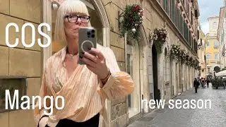 Black again? No way... | COS 🤍 Mango Rome vibes 🇮🇹