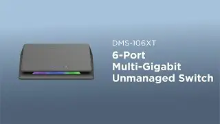 DMS-106XT Multi-Gigabit Unmanaged Switch