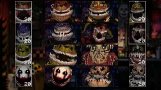 Ultimate Custom Night - Corrupted Animatronics (Mod)