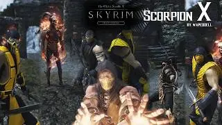 Skyrim Special Edition Scorpion MKX Mod
