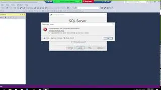 Error 262: one cannot create a database sql server