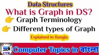 What is Graph in DS?//Graph Terminology//Different types of Graph