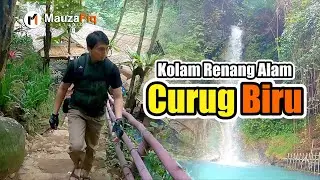 Keindahan Curug Biru di Daerah Subang Bikin Betah Gak Mau Pulang