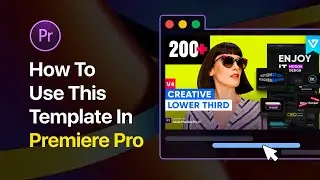 TOP Lower Thirds Pack | How to use Template for Premiere Pro | Tutorial