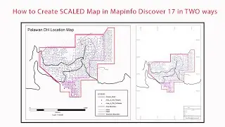 How to create Scaled Map using Datamine Discover in 2 ways