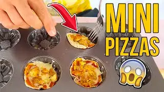 RECETA DE MINI PIZZAS CASERAS