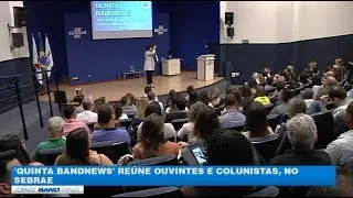 Quinta BandNews, com Inácia Soares: ouvintes ao lado dos colunistas