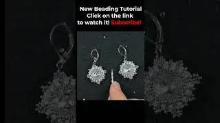 Elegant 12mm Cabochons Earrings - Tutorial #seedbeadsearrings #beadingtutorials #diy