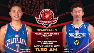 IBL INDONESIA CUP | Semifinal | Pelita Jaya Bakrie Jakarta vs Prawira Harum Bandung