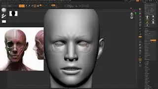 Creating a Fantasy Warrior (Part 1) - Primary Face Details
