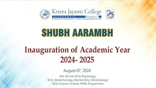 SHUBH AARAMBH Inauguration of Academic Year 2024- 2025