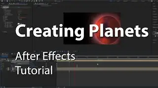 How to Creating Planets in After Effects - Tutorial