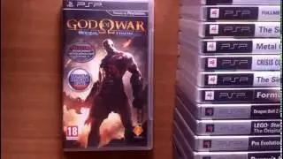 Обзор моей коллекции игр для PSP (PlayStation Portable)