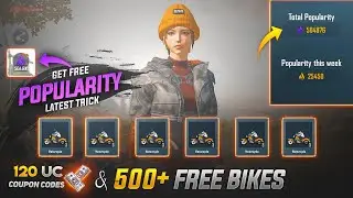 🔥 Unlimited Popularity Trick in PUBG Mobile | Free Popularity Bikes &  Fireworks in PUBG Mobile