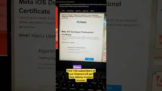Meta iOS Developer Professional Certificate | free meta iOS developer 