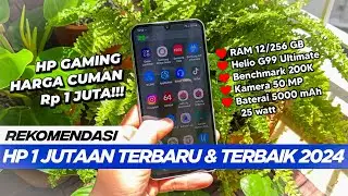 REKOMENDASI HP 1 JUTAAN  TERBAIK & TURUN HARGA 2024
