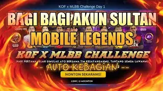 BAGI-BAGI AKUN MOBILE LEGENDS FRESH!!! AKUN SULTAN MYTHIC BURUAN KEBURU TURUN SEASON!!!