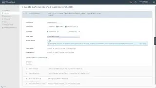 Creating a VMware Cloud on AWS SDDC and Setting Up Initial Management Access