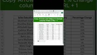 😎Learn Smart techniques to highlight % Change in Excel Using Increase - Decrease Arrows 😎 
