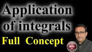 Application of integrals class 12 Full Concept R B Classes