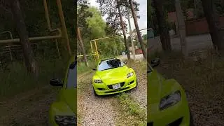 Mazda rx8  новый цвет лайм 👍как вам цвет на этой гонке ?
