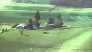 Lowpass in a Kitfox by the neighbors Farm - watch the power lines!