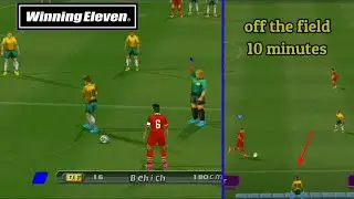 Blue Card in Football Game