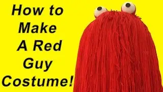How To Make a Red Guy Costume (DIY)